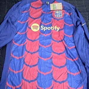 Nike FC Barcelona Training Top - Blue & Red